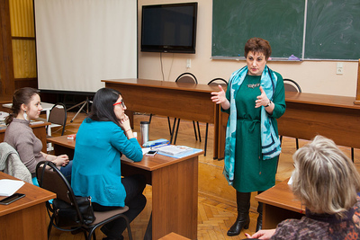 Занятие по программе повышения квалификации